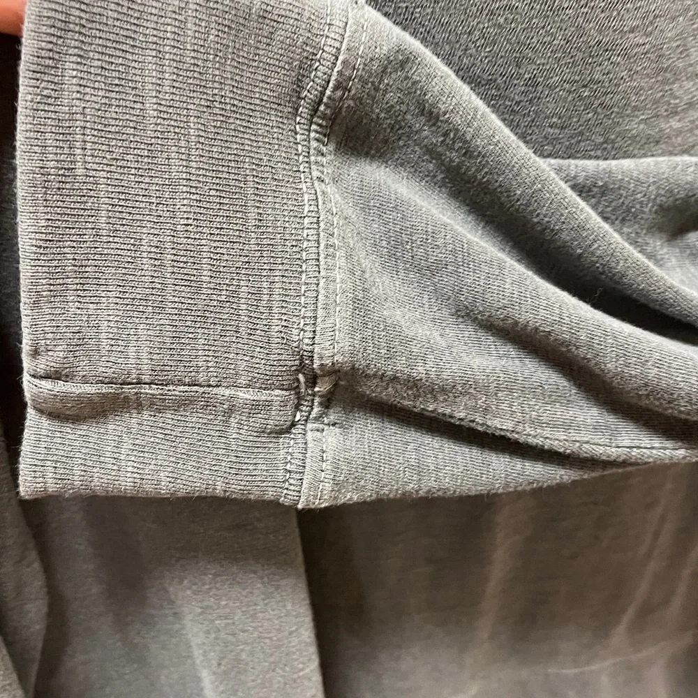 James Perse Charcoal 100% Cotton Worn in Shirt - Picture 4 of 5